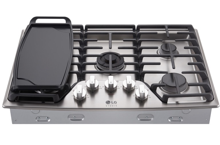 LG STUDIO- 30” Gas Cooktop, LSCG307ST