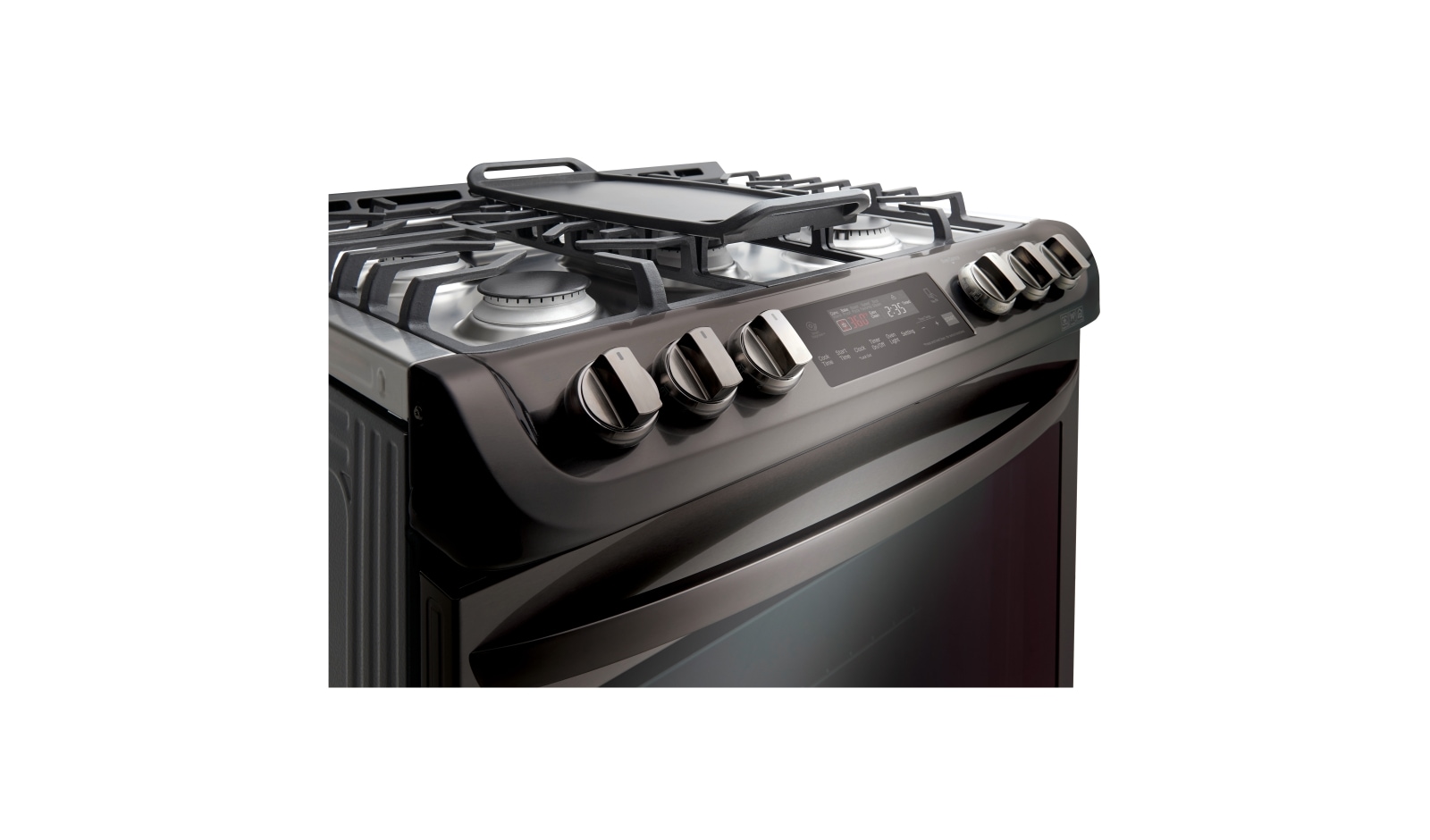 LG 6.3 cu. ft. Black Stainless Steel Series Gas Slide In Range With  ProBakeConvection™ , LSG5513BD