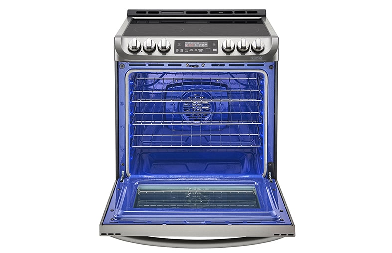 LG 6.3 cu. ft. Black Stainless Steel Series Gas Slide In Range With  ProBakeConvection™ , LSG5513BD
