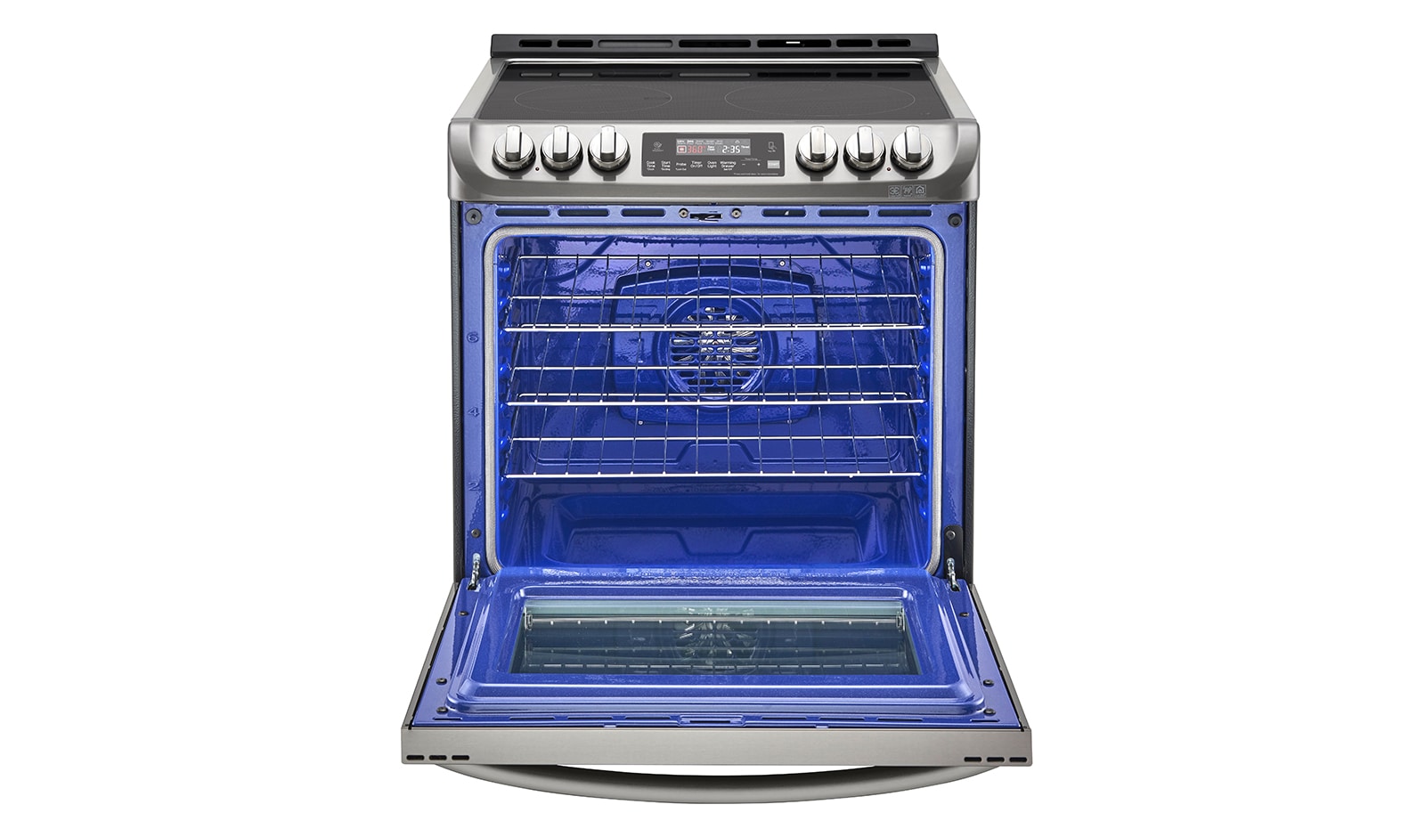 LG 6.3 cu. ft. Black Stainless Steel Series Gas Slide In Range With  ProBakeConvection™ , LSG5513BD