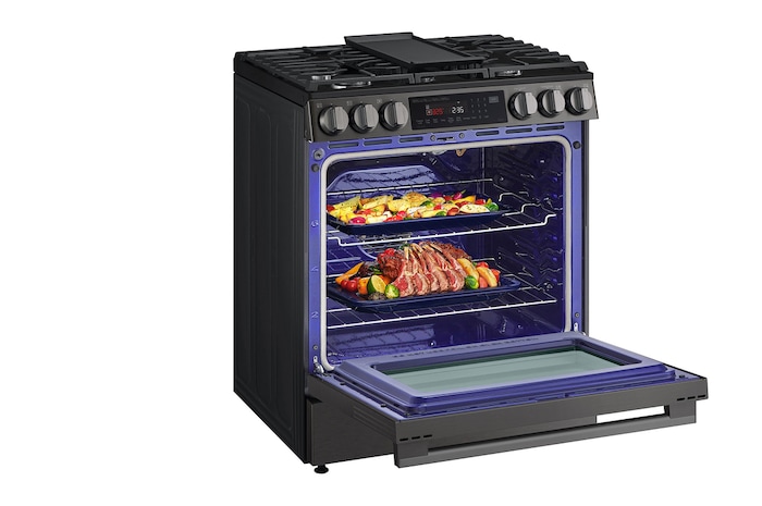 right side open with food