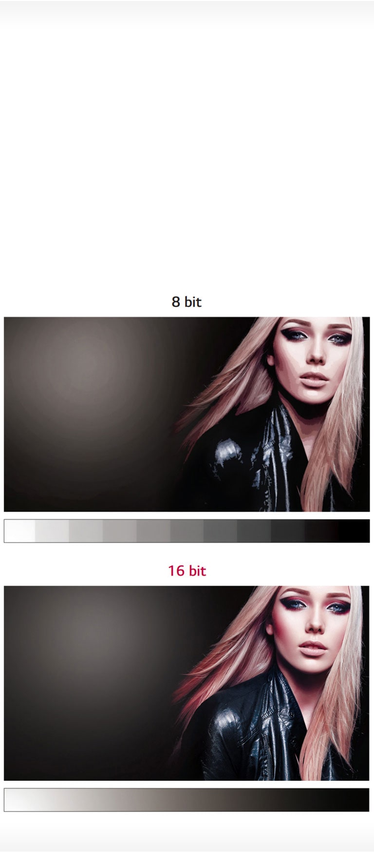 DETAILED EXPRESSION OF COLOUR DEPTH