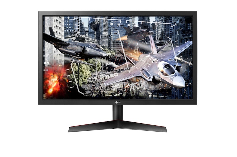 LG 24 inch UltraGear™ Full HD Gaming Monitor with Radeon FreeSync™, 24GL65B-B