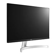 LG 24" Full HD Virtually Borderless Design IPS Display, 24MK600M-W