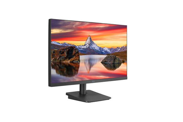 LG 23.8" IPS Full HD Monitor with 3-Side Virtually Borderless Design, 24MP40A-C