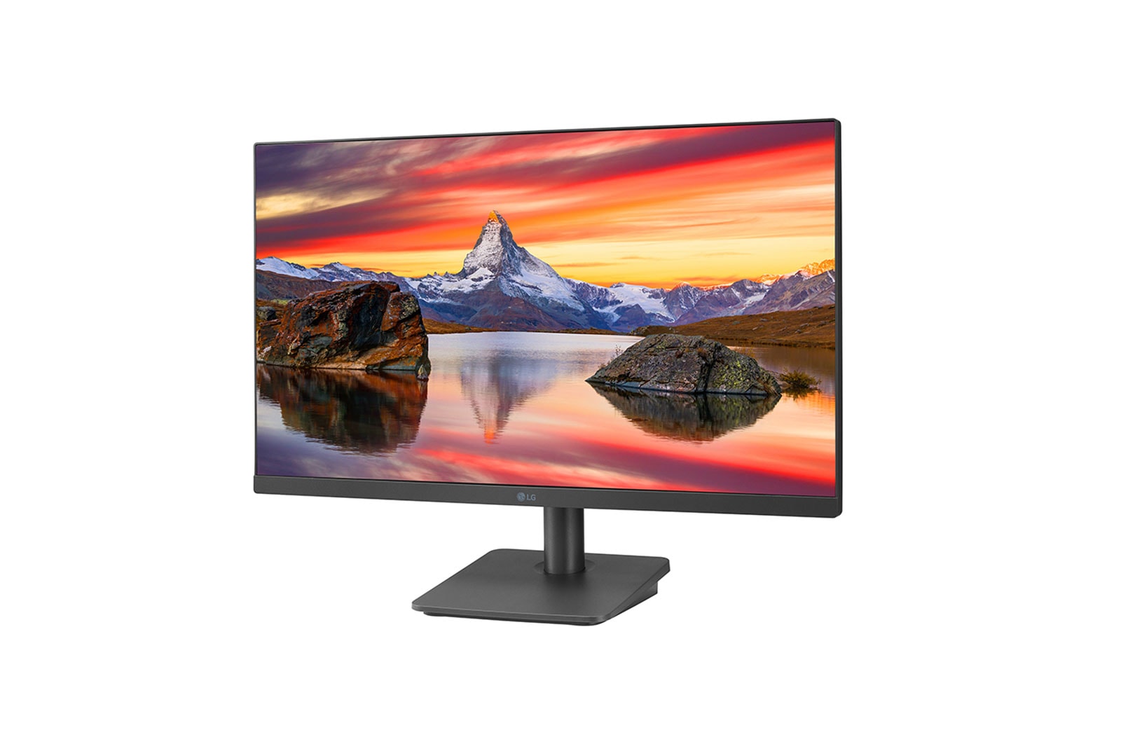 LG 23.8" IPS Full HD Monitor with 3-Side Virtually Borderless Design, 24MP40A-C
