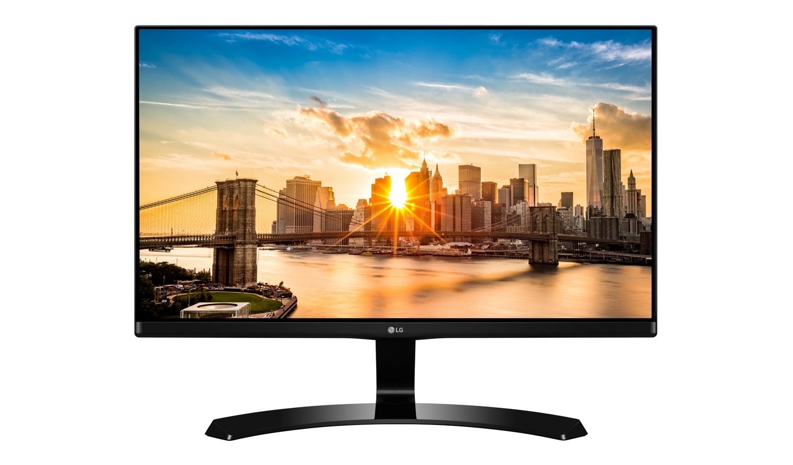 Front view of 24&#34; Class Full HD IPS LED Monitor (24&#34; Diagonal) 24MP68VQ-P
