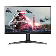 Front view of LG 27GL63T-B.AUS 27 Inch UltraGear™ Full HD IPS Gaming Monitor with G-Sync® Compatibility 27GL63T-B