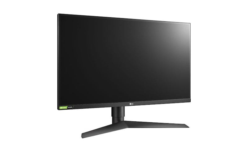 LG 27" Class UltraGear™ QHD IPS Gaming Monitor with G-Sync® Compatible, 27GL83A-B