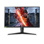 Front view of 27&#34; Class UltraGear™ QHD IPS Gaming Monitor with G-Sync® Compatible 27GL83A-B