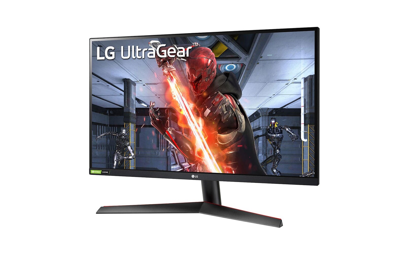 LG 27” UltraGear™ Full HD IPS 1ms (GtG) Gaming Monitor with NVIDIA® G-SYNC® Compatible, 27GN60R-B