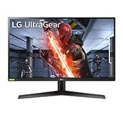 LG Monitor Gamer 27 UltraGear - Full HD, Panel IPS, 144Hz(1ms), G-Sync y  FreeSync Premium, HDR10 (27GN60R-B)