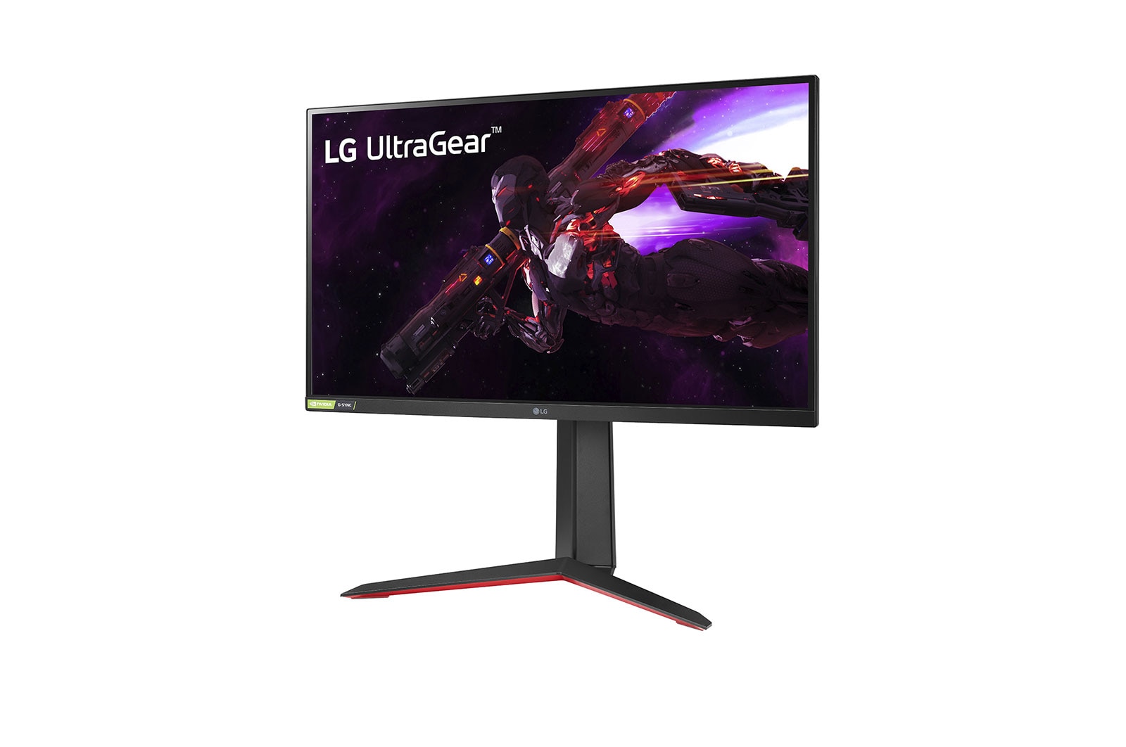 LG 27” UltraGear™ Nano IPS 1ms Gaming Monitor with NVIDIA® G-SYNC® Compatible, 27GP850-B