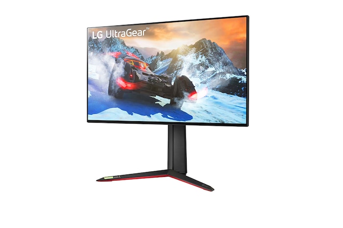 LG 27" UHD 4K UltraGear™ Nano IPS 1ms (GtG) Gaming Monitor supporting 4K & 120Hz from HDMI 2.1, 27GP95R-B