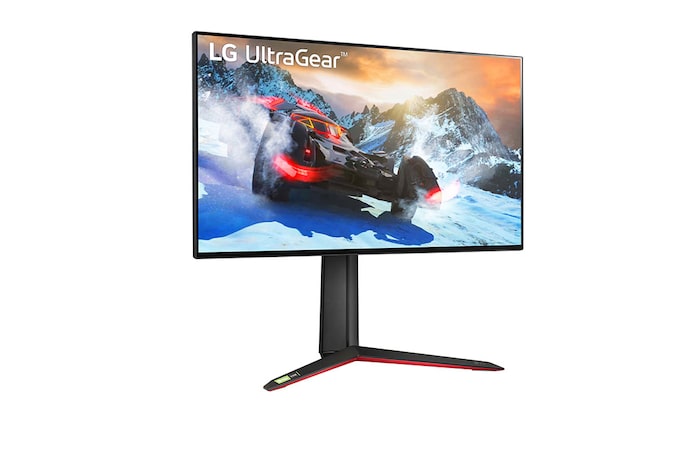 LG 27" UHD 4K UltraGear™ Nano IPS 1ms (GtG) Gaming Monitor supporting 4K & 120Hz from HDMI 2.1, 27GP95R-B