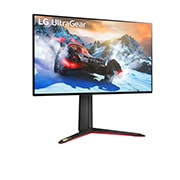 LG 27" UHD 4K UltraGear™ Nano IPS 1ms (GtG) Gaming Monitor supporting 4K & 120Hz from HDMI 2.1, 27GP95R-B