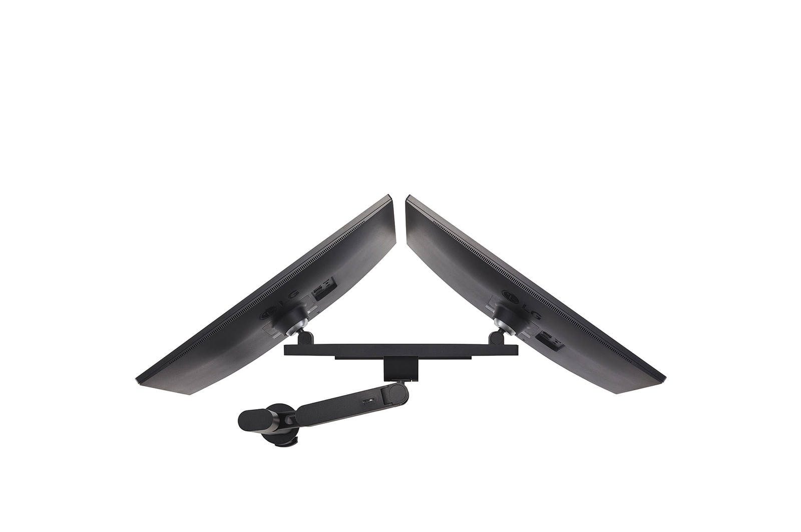 LG 27-inch QHD Monitor Ergo Dual with Daisy Chain, 27QP88D-B2