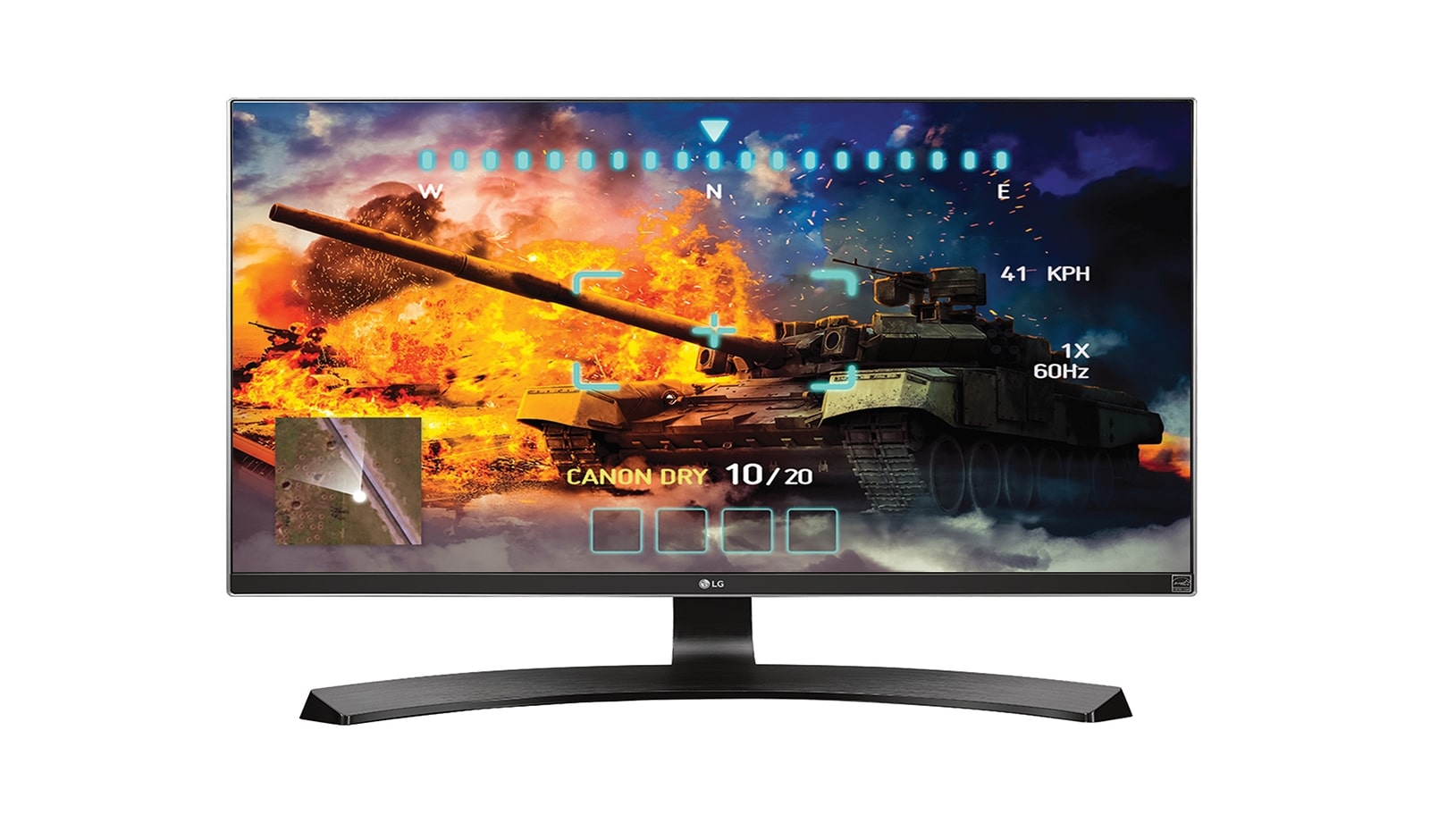 Front view of 27&#34; Ultra HD 4K IPS LED Monitor (27&#34; Diagonal)  27UD68P-B