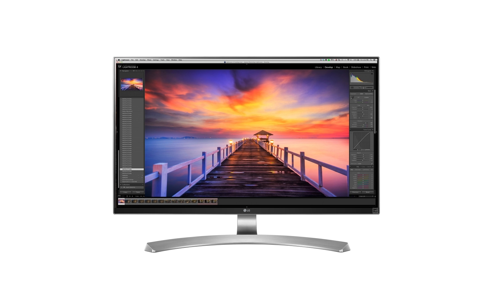 Front view of 27&#34; Class 4K UHD IPS LED Monitor (27&#34; Diagonal)  27UD88-W