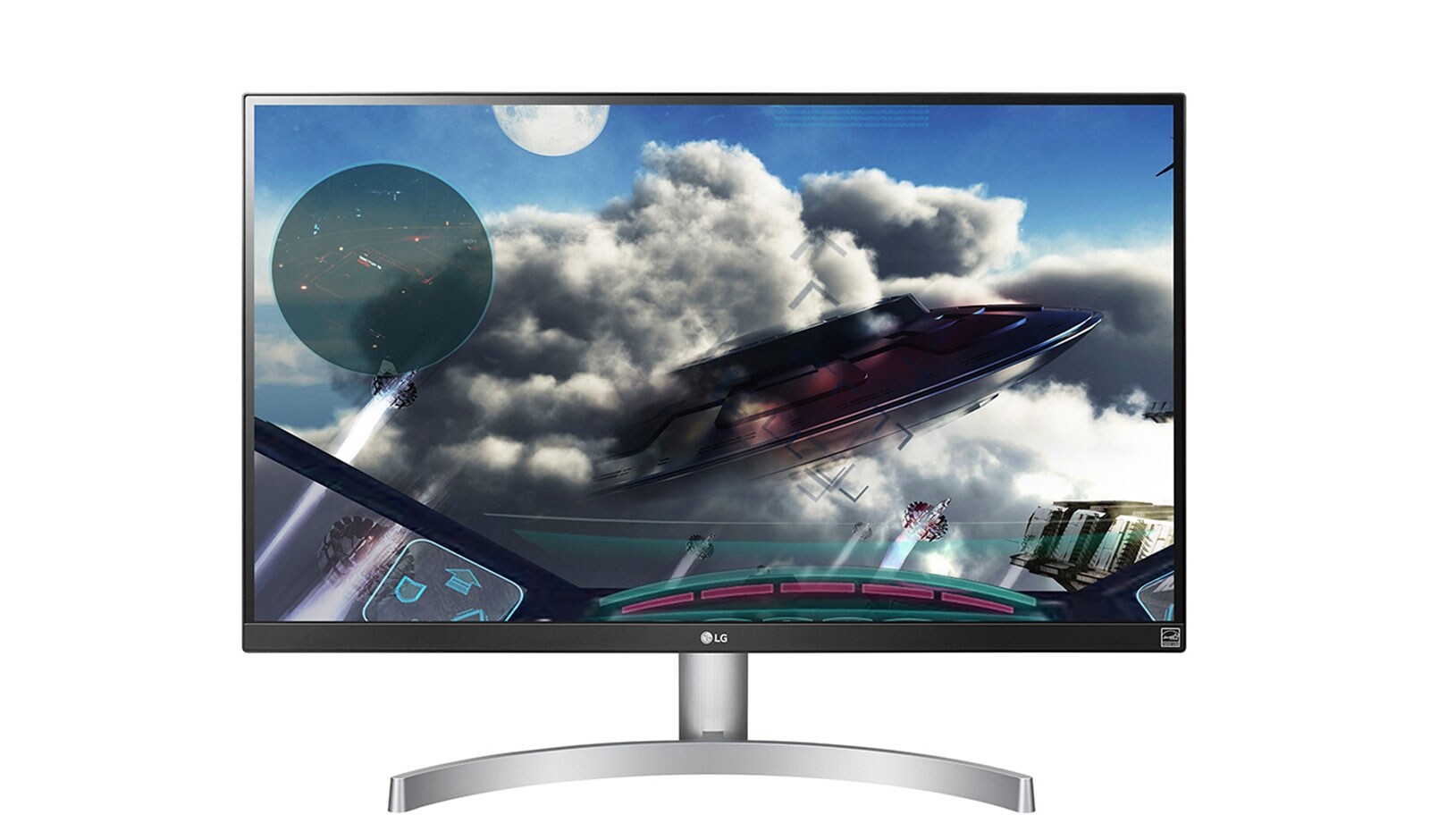 Front view of 27&#34; Class 4K UHD IPS LED Monitor with HDR 10 (27&#34; Diagonal) 27UK600-W