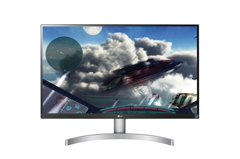 Front view of 27&#34; Class 4K UHD IPS LED Monitor with HDR 10 (27&#34; Diagonal) 27UK600-W