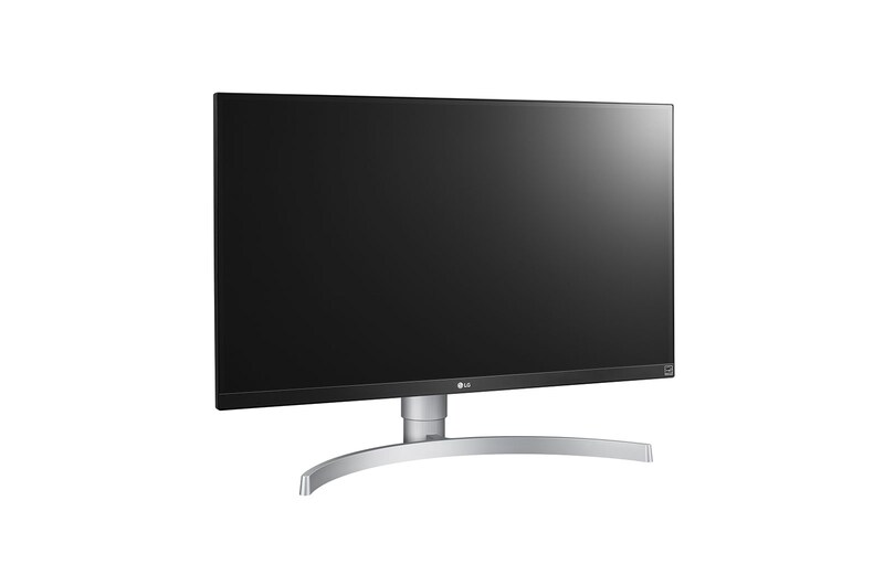 LG 27” Class 4K UHD IPS LED Monitor with VESA DisplayHDR™ 400 (27” Diagonal), 27UL650-W