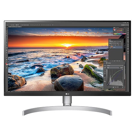 LG 27UL850-W 27 Inch 4K UHD LED IPS Monitor with HDR 10 and