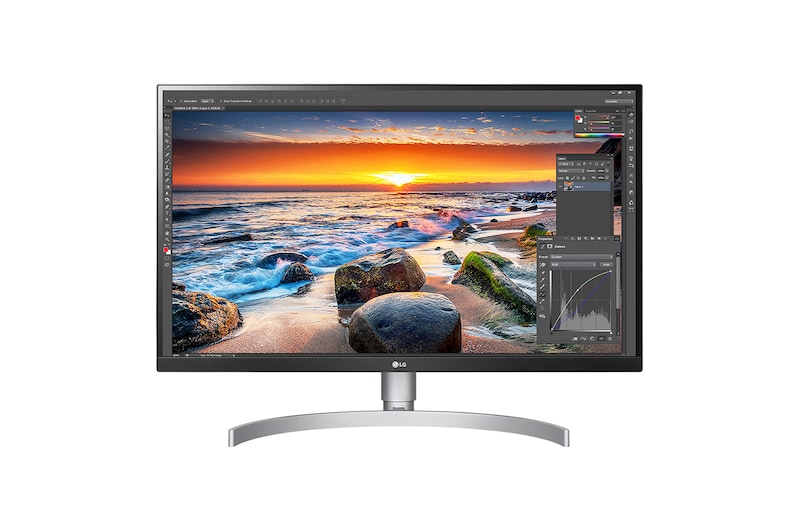 LG 27" Class 4K UHD IPS LED Monitor with VESA DisplayHDR 400 (27" Diagonal), 27UL850-W