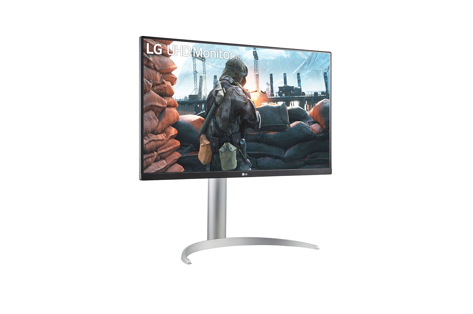 LG 27" UHD 4K IPS Monitor with VESA DisplayHDR™ 400, 27UP650-W