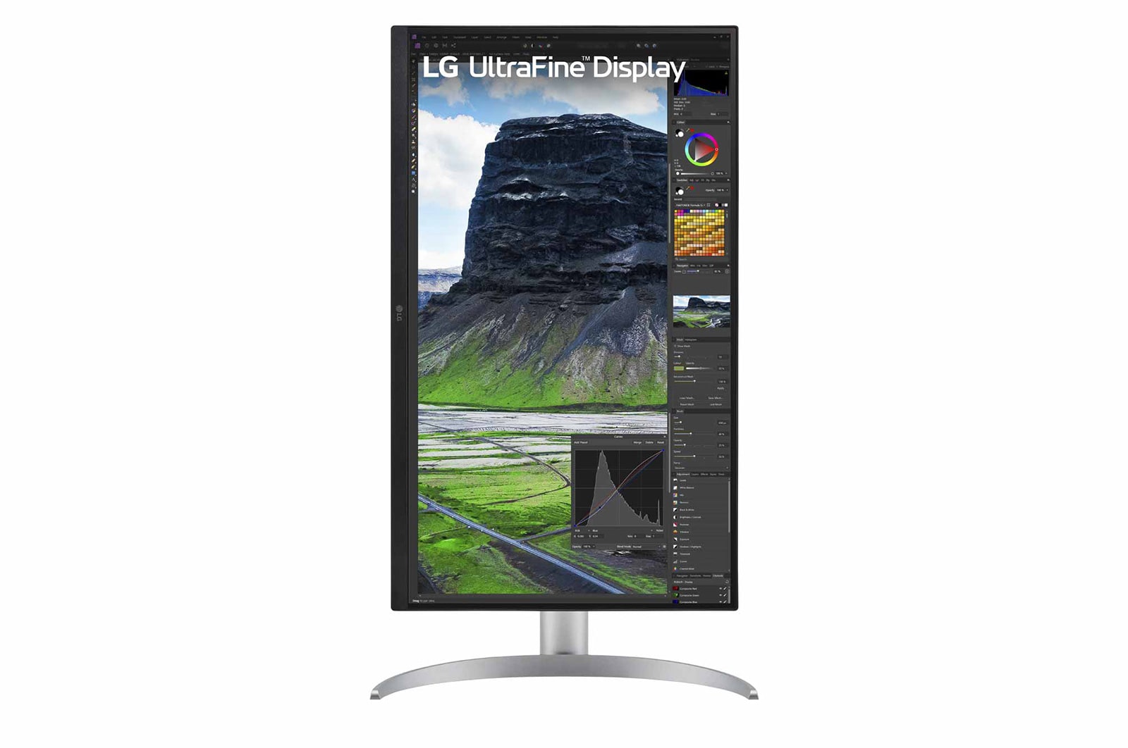 LG 27” UHD 4K Nano IPS Black Display with 2000:1 Contrast Ratio, 27UQ850-W