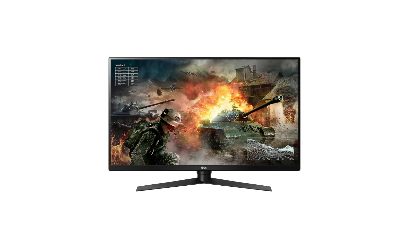Front view of 32” Class QHD Gaming Monitor with G-SYNC™ (31.5” Diagonal) 32GK850G-B
