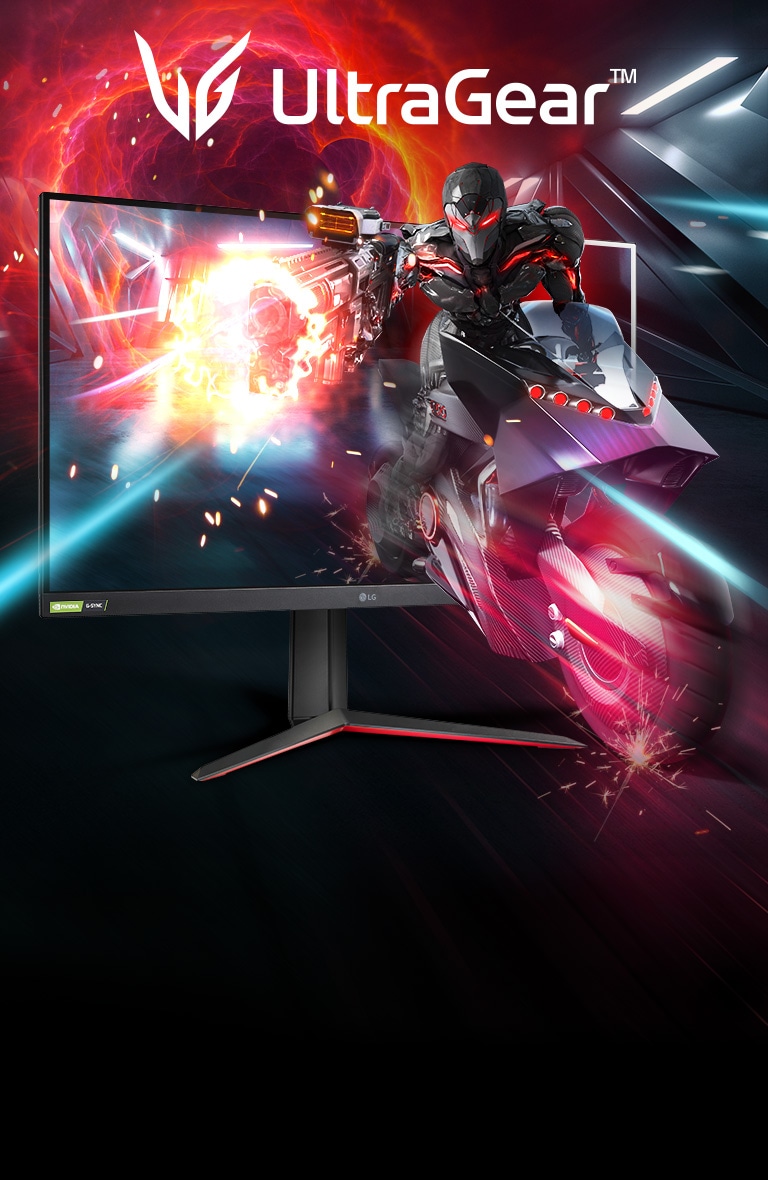 31.5” UltraGear™ QHD IPS 1ms (GtG) Gaming Monitor with NVIDIA® G