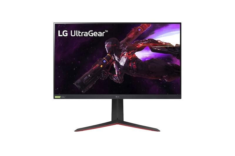 LG 31.5” UltraGear™ Nano IPS 1ms Gaming Monitor with NVIDIA® G-SYNC® Compatible, 32GP83B-B