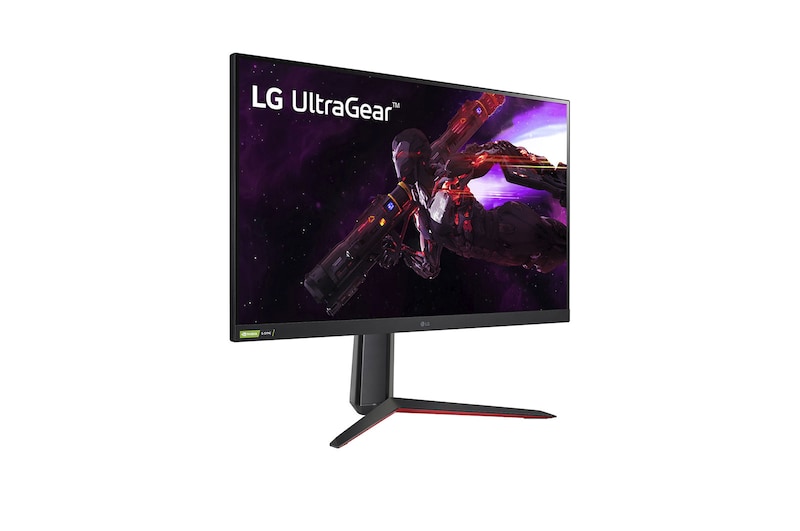 LG 31.5” UltraGear™ Nano IPS 1ms Gaming Monitor with NVIDIA® G-SYNC® Compatible, 32GP83B-B