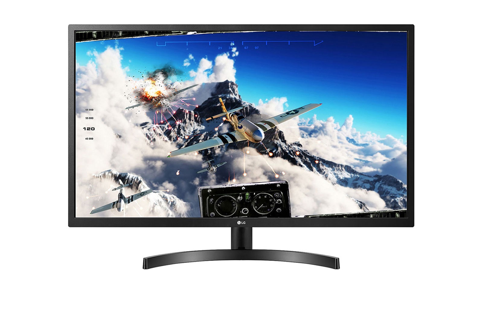 Front view of 32&#34; HDR 10 FHD Monitor 32ML60TM-B