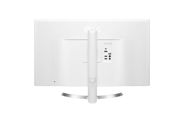 LG 31.5" UHD 4K 4-Side Virtually Borderless Monitor, 32UD89-W