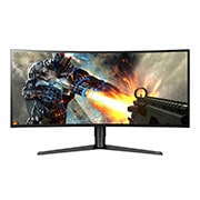 Front view of  34&#34; Class 21:9 UltraGear QHD IPS Curved LED Gaming Monitor w/ G-SYNC™ (34&#34; Diagonal) 34GK950G-B