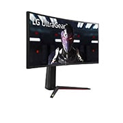 LG 34'' UltraGear Curved WQHD Nano IPS 1ms 144HZ HDR 400 Monitor with G-SYNC Compatibility, 34GP83A-B
