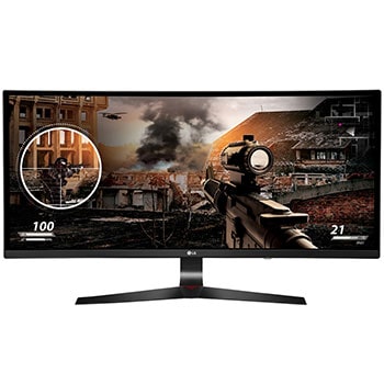 LG ゲーミングモニター 34UC79G-B 34インチ 曲面 中古 LG. ゲーミングモニター 34UC79G-B