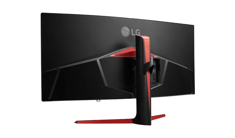 LG 34" Class 21:9 UltraWide® Full HD IPS Curved LED Gaming Monitor with G-SYNC™ (34" Diagonal), 34UC89G-B