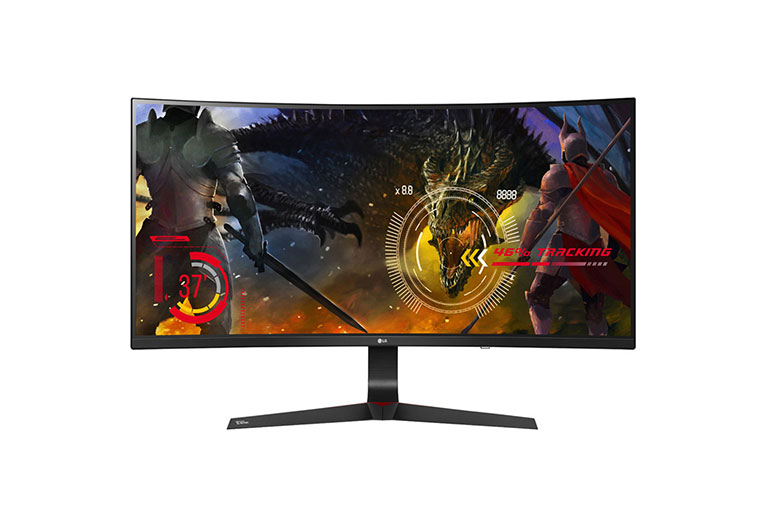 Front view of 34&#34; Class 21:9 UltraWide® Full HD IPS Curved LED Gaming Monitor with G-SYNC™ (34&#34; Diagonal) 34UC89G-B