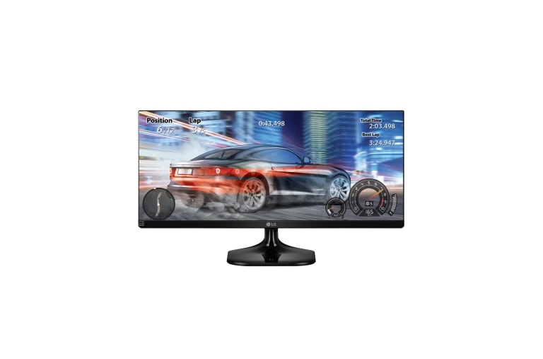 Front view of 34&#34; Class 21:9 UltraWide® Full HD IPS LED Monitor (34&#34; Diagonal) 34UM58-P