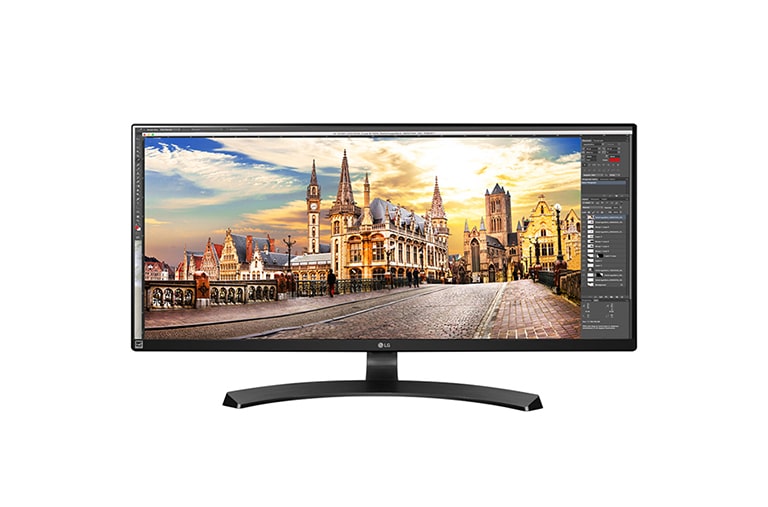 Front view of Ultimate Gaming Experience 21:9 UltraWide™ FHD IPS Monitor 34UM68-P
