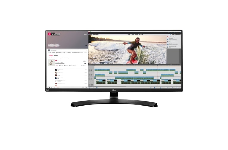 Front view of 34&#34; Class 21:9 UltraWide®  IPS LED Monitor (34&#34; Diagonal 34UM88C-P