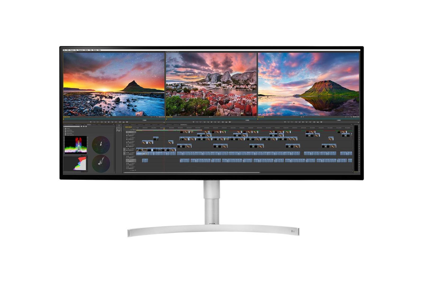 Front view of 34&#39;&#39; Class 21:9 UltraWide® 5K2K Nano IPS LED Monitor with HDR 600 (34&#39;&#39; Diagonal) 34WK95U-W
