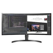 Front view of 34&#34; Curved UltraWide™ QHD (3440 x 1440) IPS Monitor 34WL75C-B