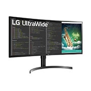 LG 35'' Curved UltraWide QHD HDR Monitor with FreeSync™, 35WN65C-B