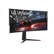 LG 38” UltraGear Curved WQHD+ Nano IPS 1ms 144Hz HDR 600 Monitor with G-SYNC® Compatibility, 38GN950-B