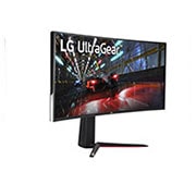 LG 38” UltraGear Curved WQHD+ Nano IPS 1ms 144Hz HDR 600 Monitor with G-SYNC® Compatibility, 38GN950-B