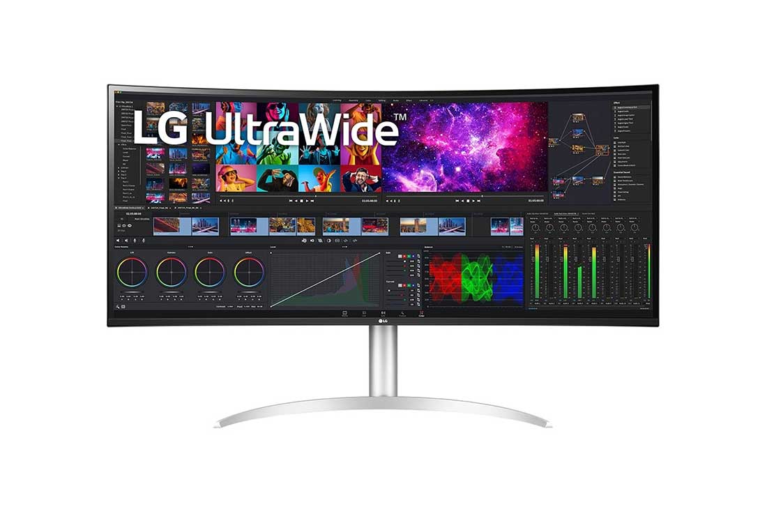 LG 39.7" Curved UltraWide™ 5K2K Nano IPS Display, 40WP95C-W